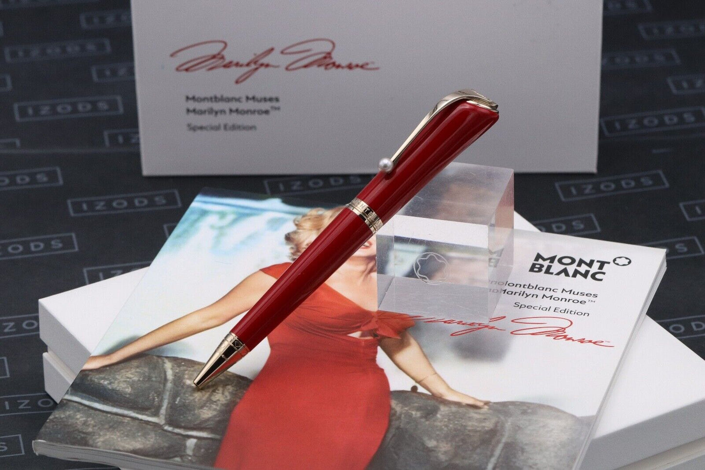 Montblanc Muses Marilyn Monroe Red Ballpoint Pen image 0