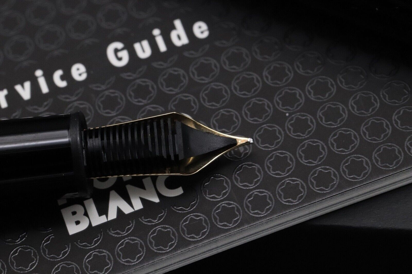 Montblanc Meisterstuck 146 LeGrand Gold Coated Fountain Pen - UNUSED image 3