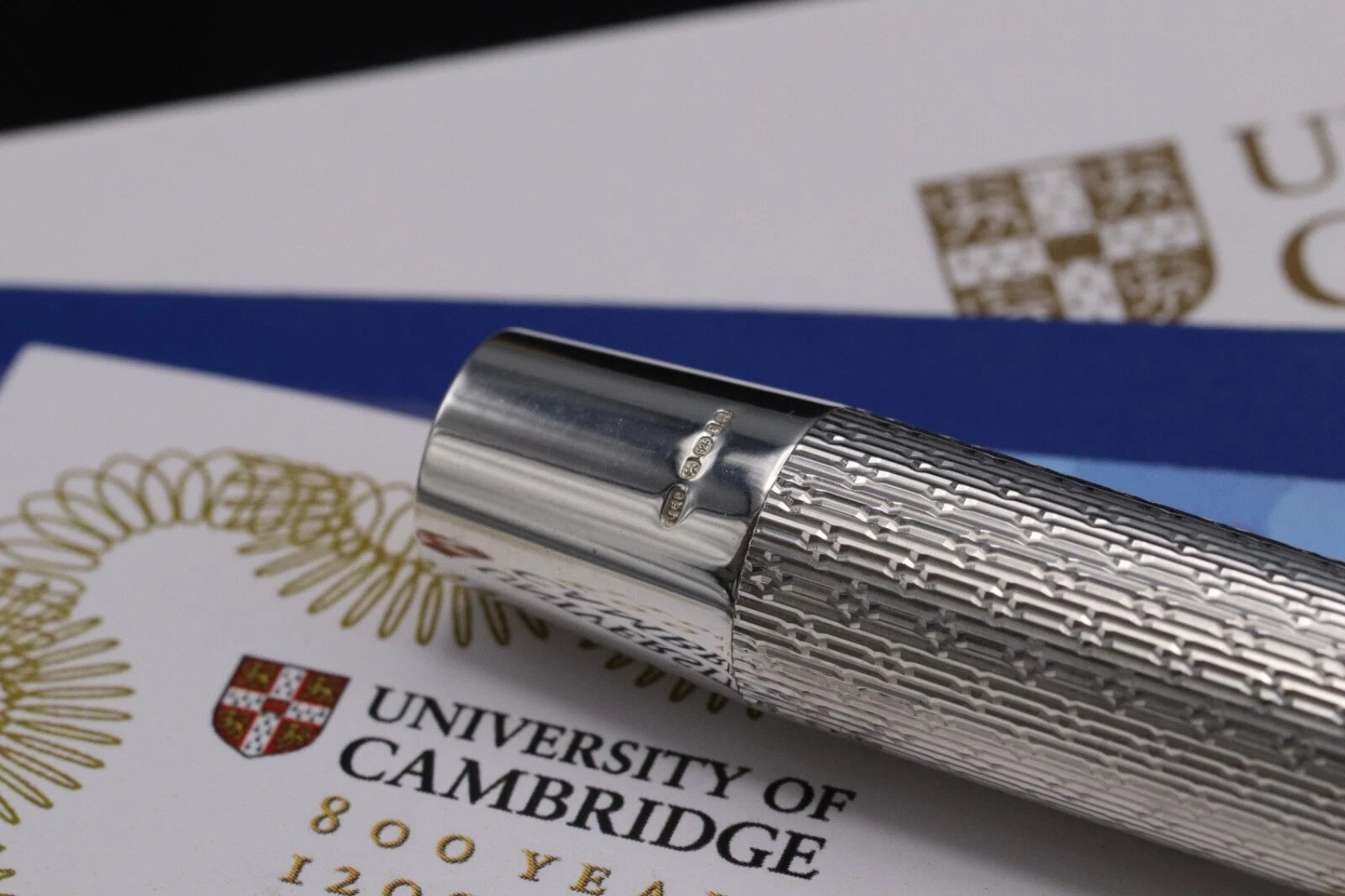 Onoto University of Cambridge Silver Prototype Limited Edition Fountain Pen image 4