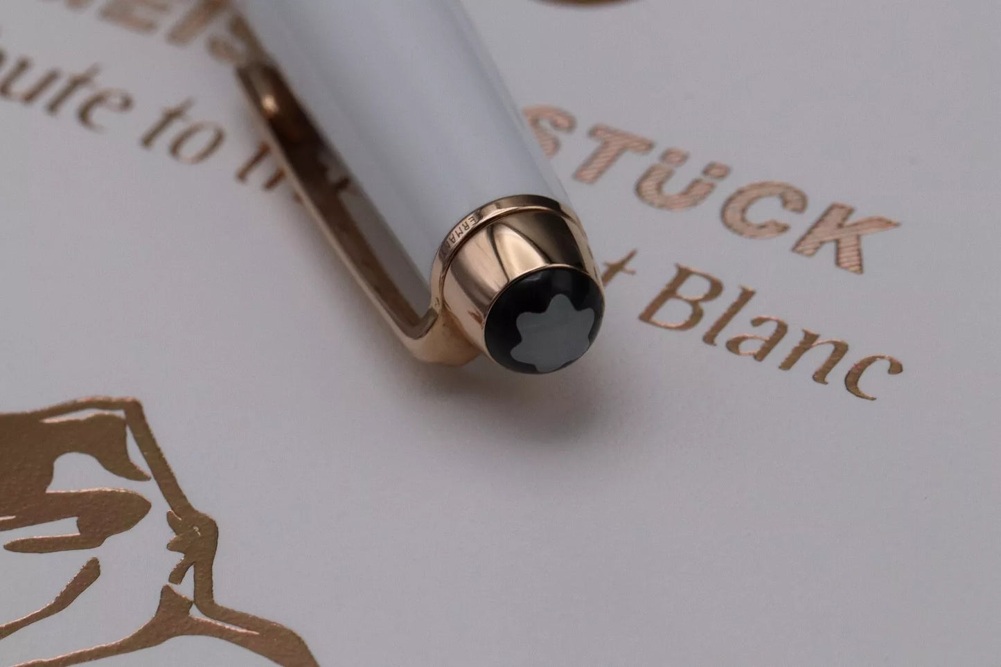 Montblanc Meisterstuck Mozart Tribute Solitaire Fountain Pen - UNUSED image 5