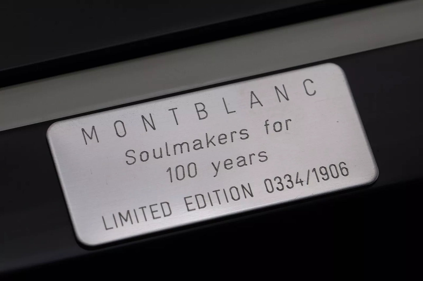 Montblanc Meisterstuck LeGrand Soulmakers Granite LE Fountain Pen - NEVER INKED image 12