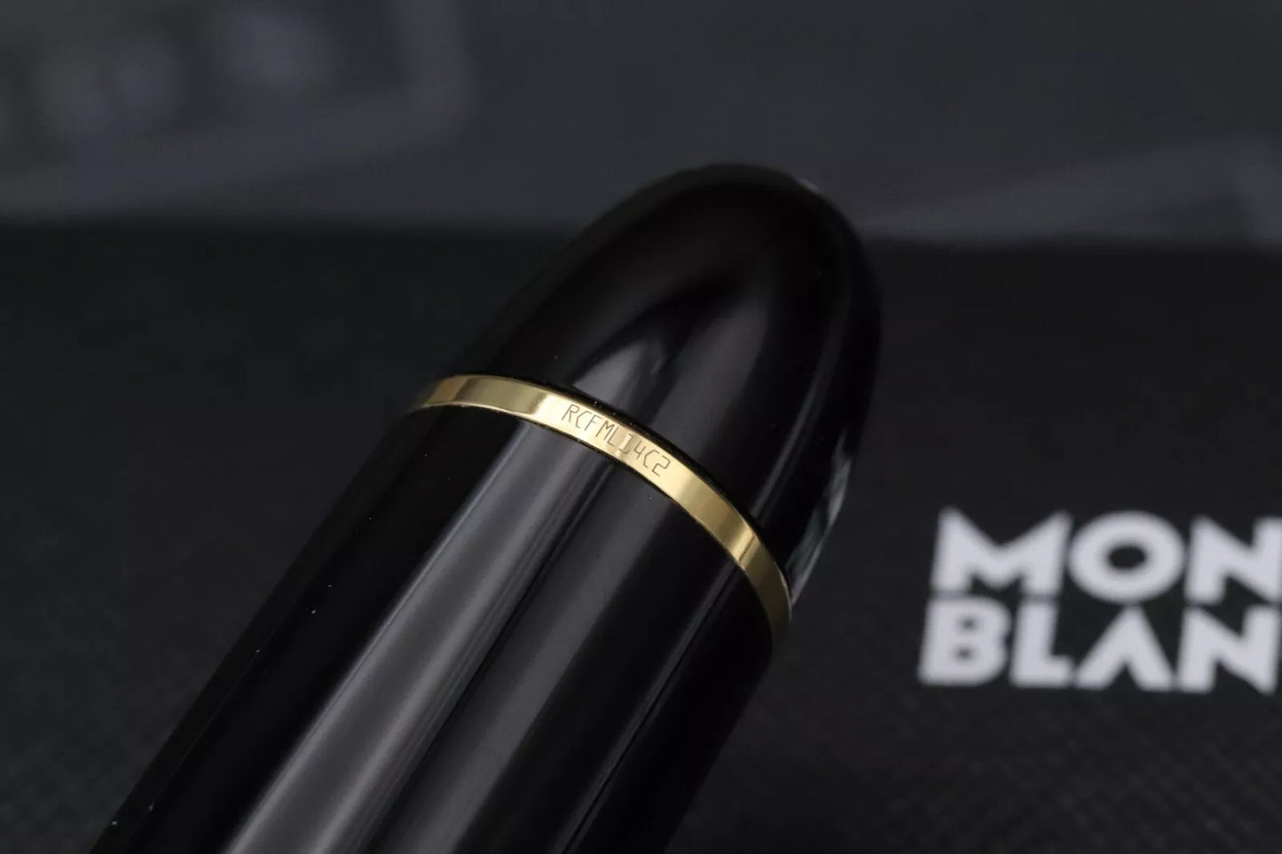 Montblanc Meisterstuck 149 Gold-Coated Fountain Pen - EF NIB image 5