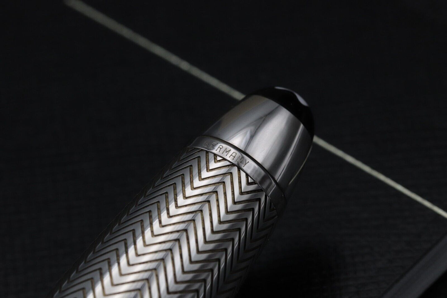 Montblanc Meisterstuck 146 LeGrand Silver Barley Doue Fountain Pen image 8