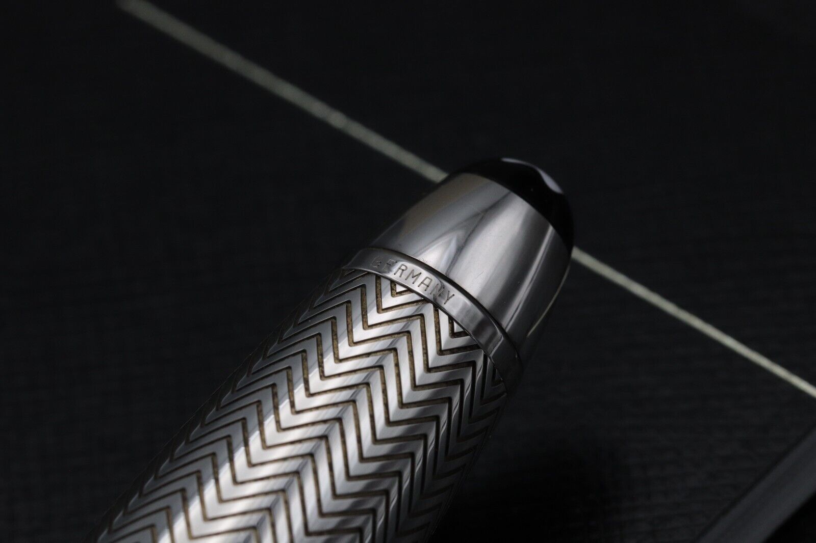 Montblanc Meisterstuck 146 LeGrand Silver Barley Doue Fountain Pen image 8