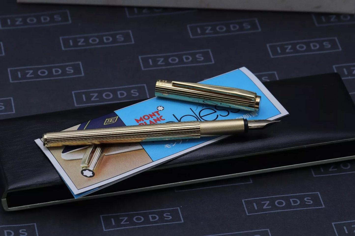 Montblanc Noblesse 1st Generation Gold-Plated Fountain Pen - 14K EF Nib image 7