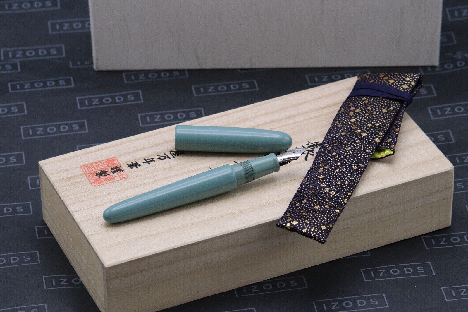 Nakaya Portable Cigar Mizu-iro Fountain Pen - UNUSED image 0