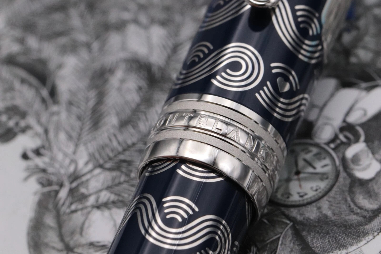 Montblanc LeGrand Around the World in 80 Days Solitaire Fountain Pen -INKED ONCE image 11