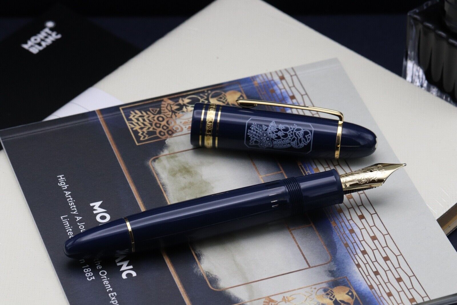 Montblanc Meisterstuck 149 Orient Express LE1883 Fountain Pen image 1