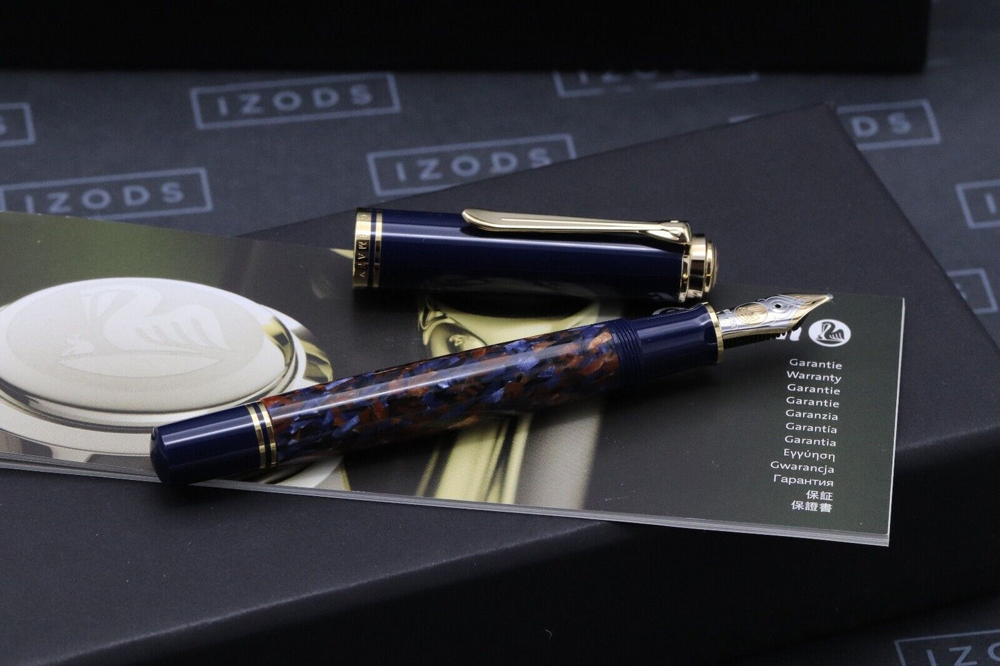 Pelikan M800 Stone Garden Special Edition Fountain Pen - BB Nib image 1