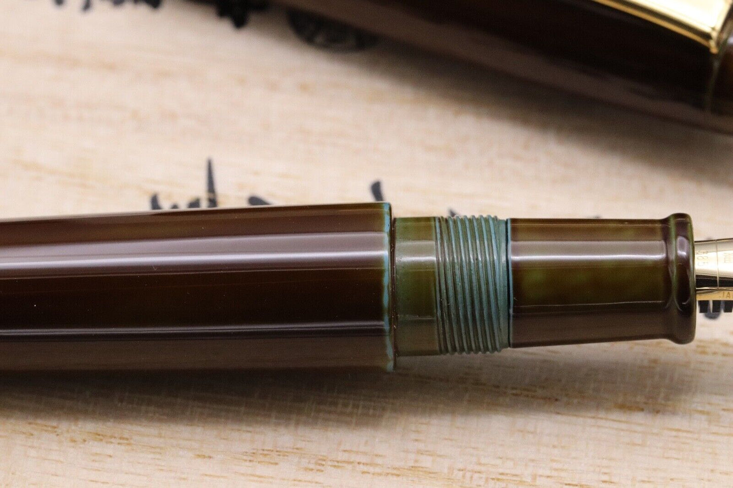 Nakaya Portable Writer Heki-Tamenuri Fountain Pen - UNUSED image 3