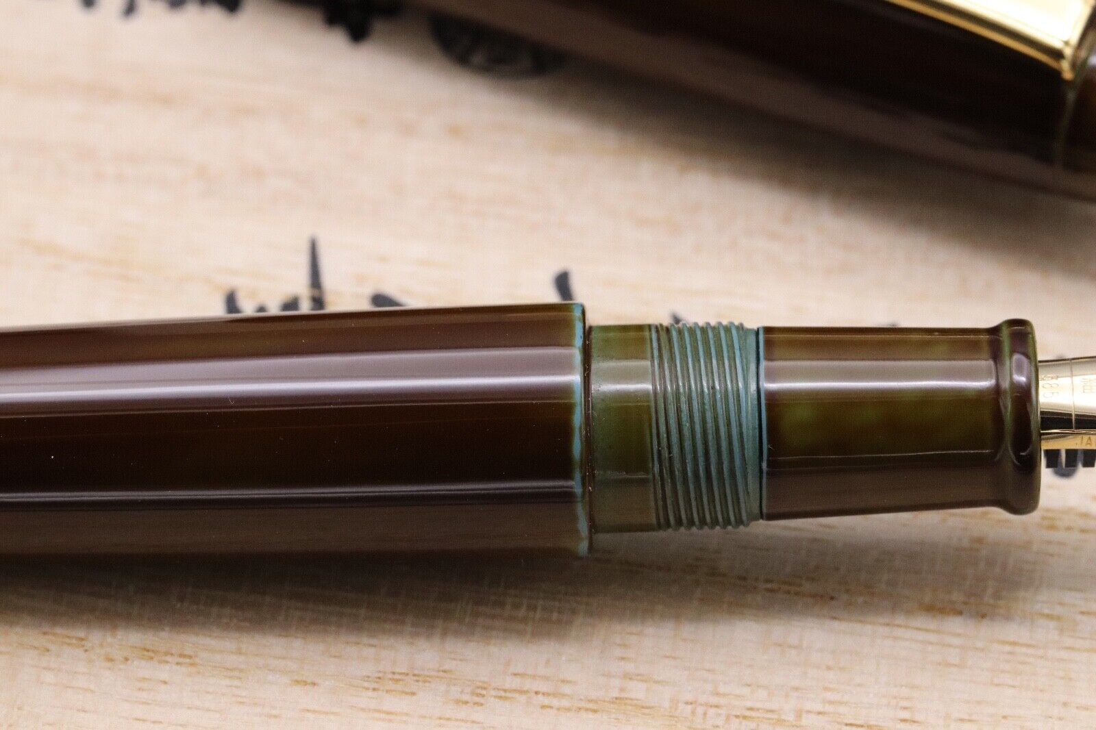 Nakaya Portable Writer Heki-Tamenuri Fountain Pen - UNUSED image 3
