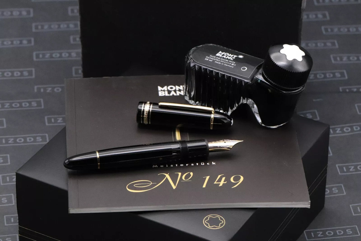 Montblanc Meisterstuck 149 Gold-Coated Fountain Pen - EF Nib image 0
