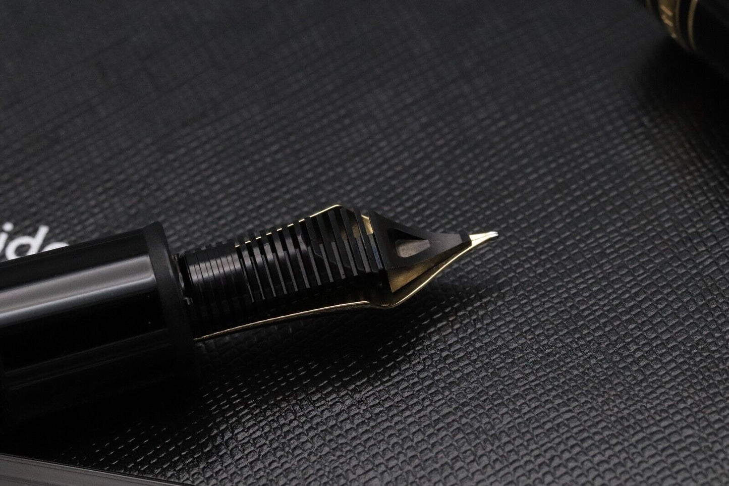 Montblanc Meisterstuck 149 Gold-Coated Fountain Pen - EF NIB image 3