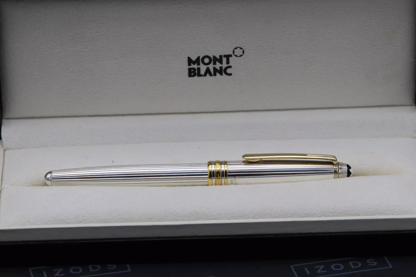 Montblanc Meisterstuck Classique AG925 Pinstripe Fountain Pen - BB Nib image 1