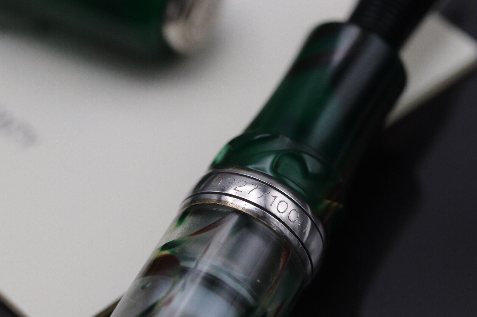 Visconti Homo Sapiens Florentine Hills LE Fountain Pen - 23k 1.3 Stub image 4