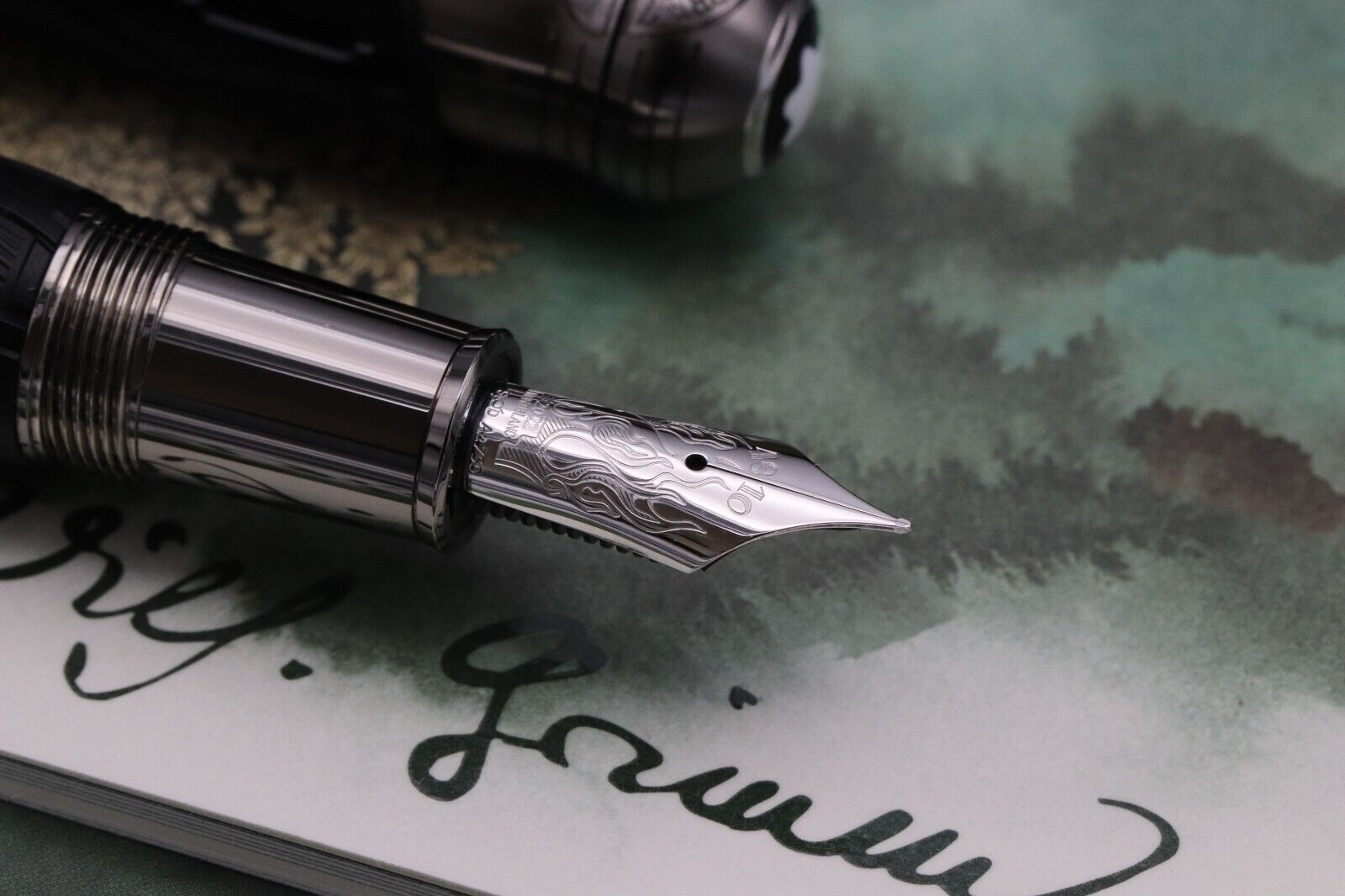 Montblanc Writers Edition Homage to Brothers Grimm Fountain Pen - EF Nib image 3