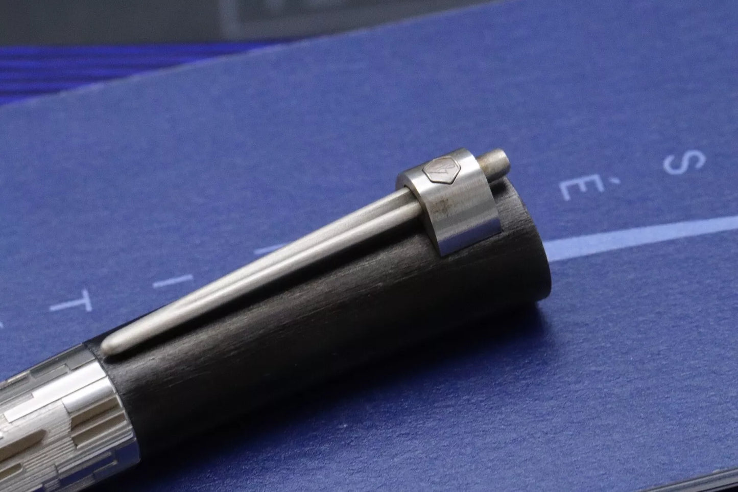 Waterman Serenite Grey Titanium Fountain Pen - Rare Sample Marked Pen image 6