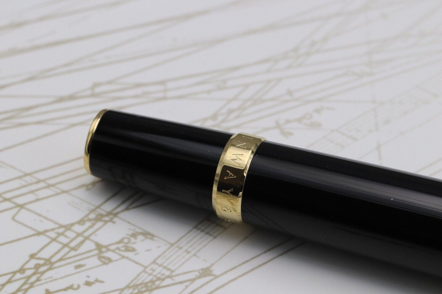 Montblanc Patron Of Art Henry E. Steinway 4810 Fountain Pen - NEVER INKED image 3