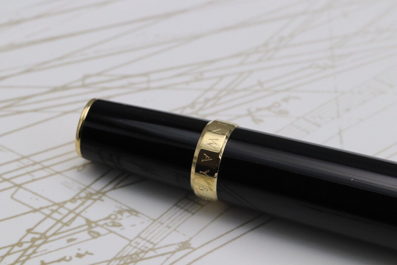 Montblanc Patron Of Art Henry E. Steinway 4810 Fountain Pen - NEVER INKED image 3
