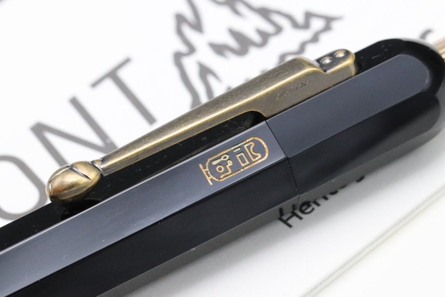 Montblanc Heritage Egyptomania Special Edition Black Ballpoint Pen image 2