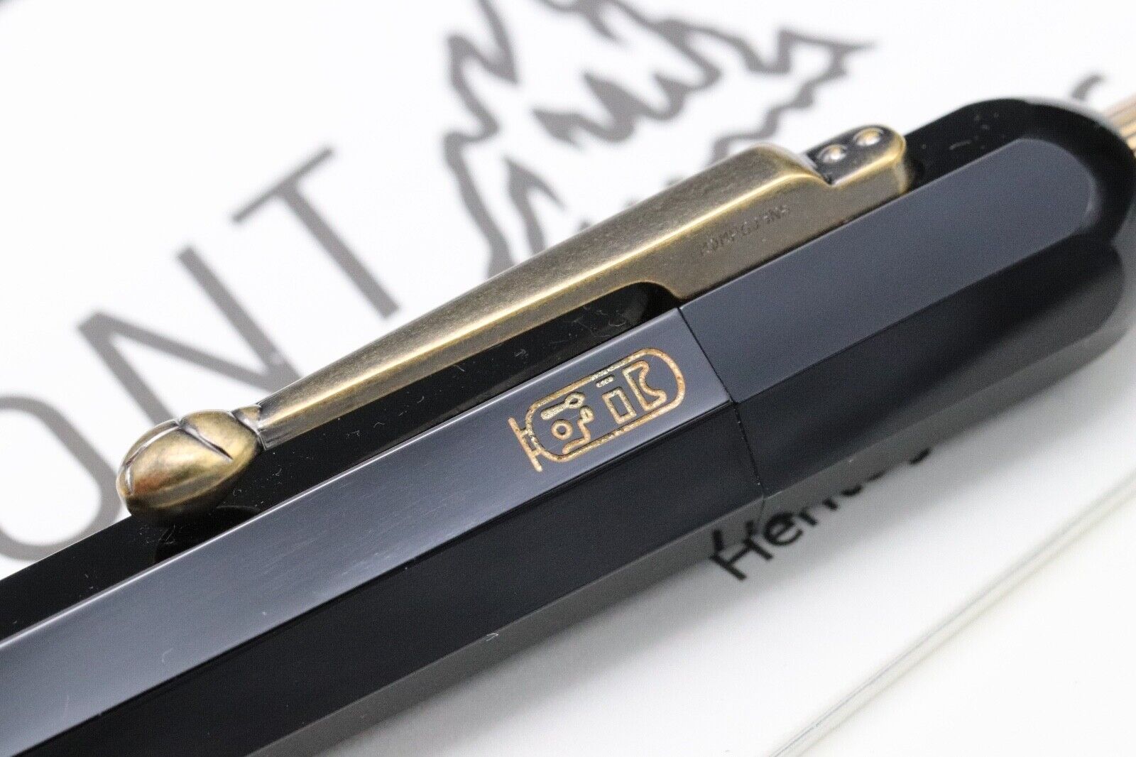 Montblanc Heritage Egyptomania Special Edition Black Ballpoint Pen image 2