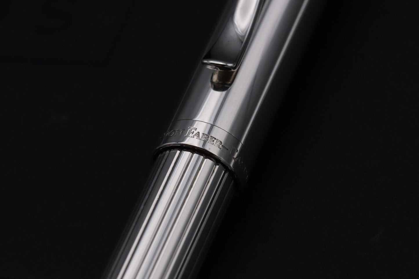 Graf von Faber-Castell Classic Sterling Silver Fountain Pen - EF - NEVER INKED image 4