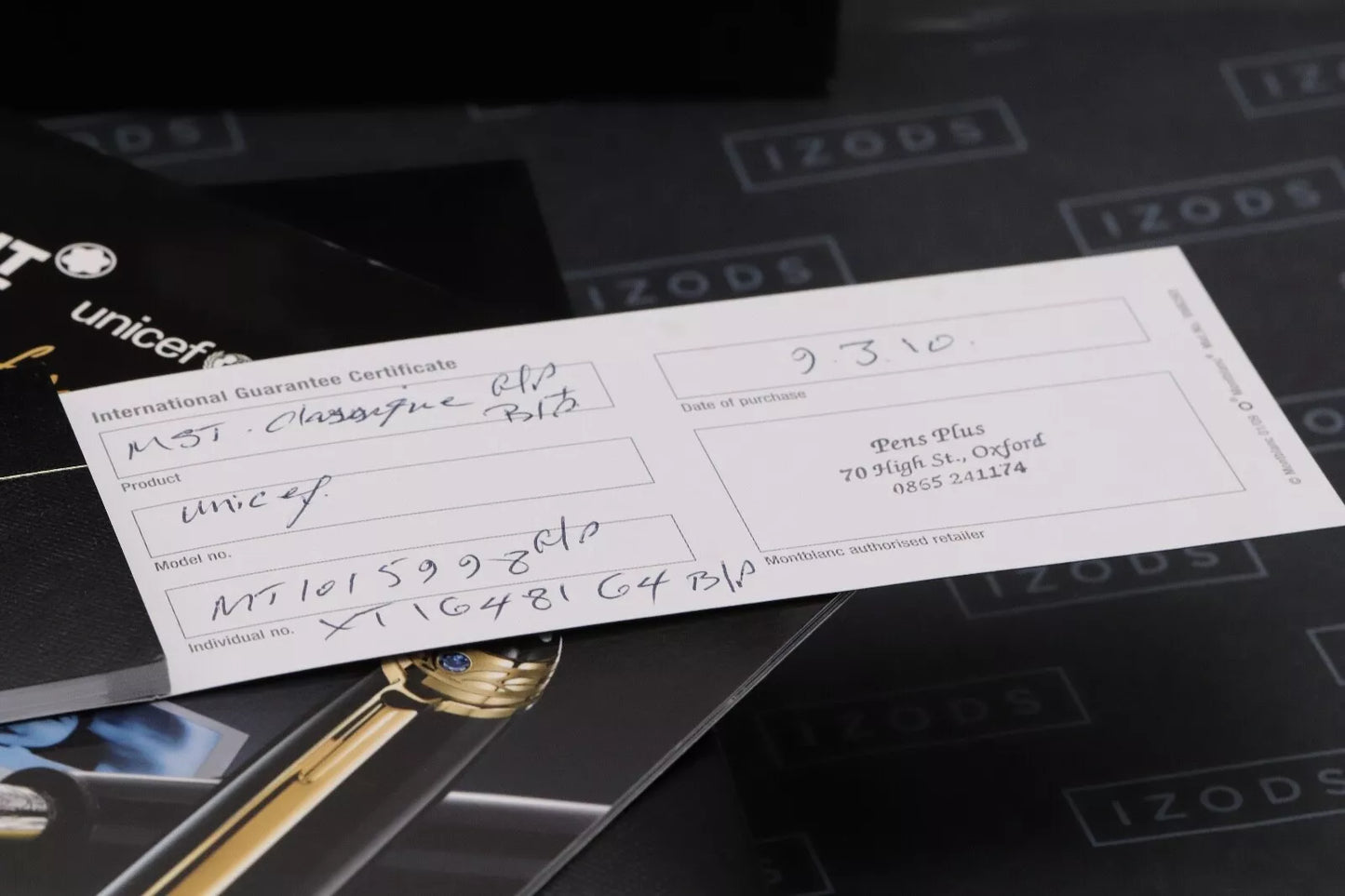 Montblanc Meisterstuck Classique UNICEF 2009 Fountain Pen image 8