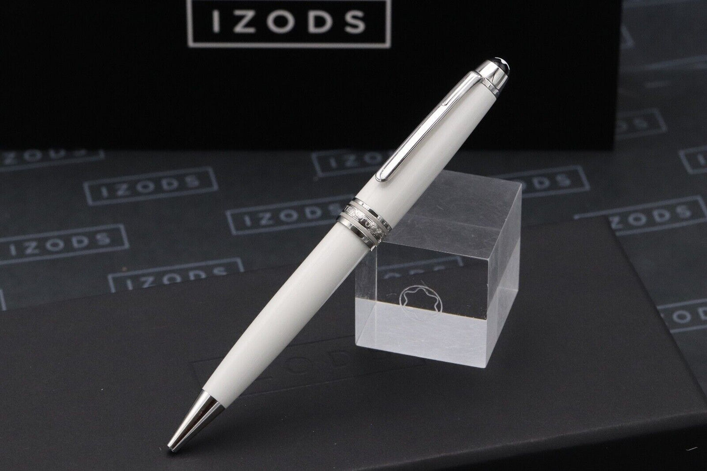Montblanc Meisterstuck Midsize White Solitaire Ballpoint Pen - Serviced by MB image 1