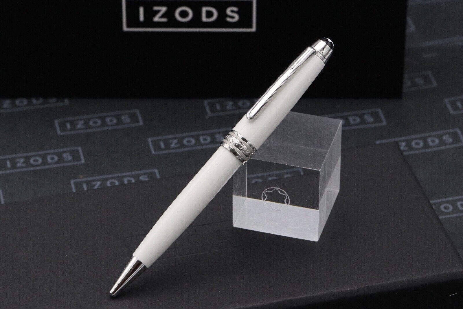 Montblanc Meisterstuck Midsize White Solitaire Ballpoint Pen - Serviced by MB image 1