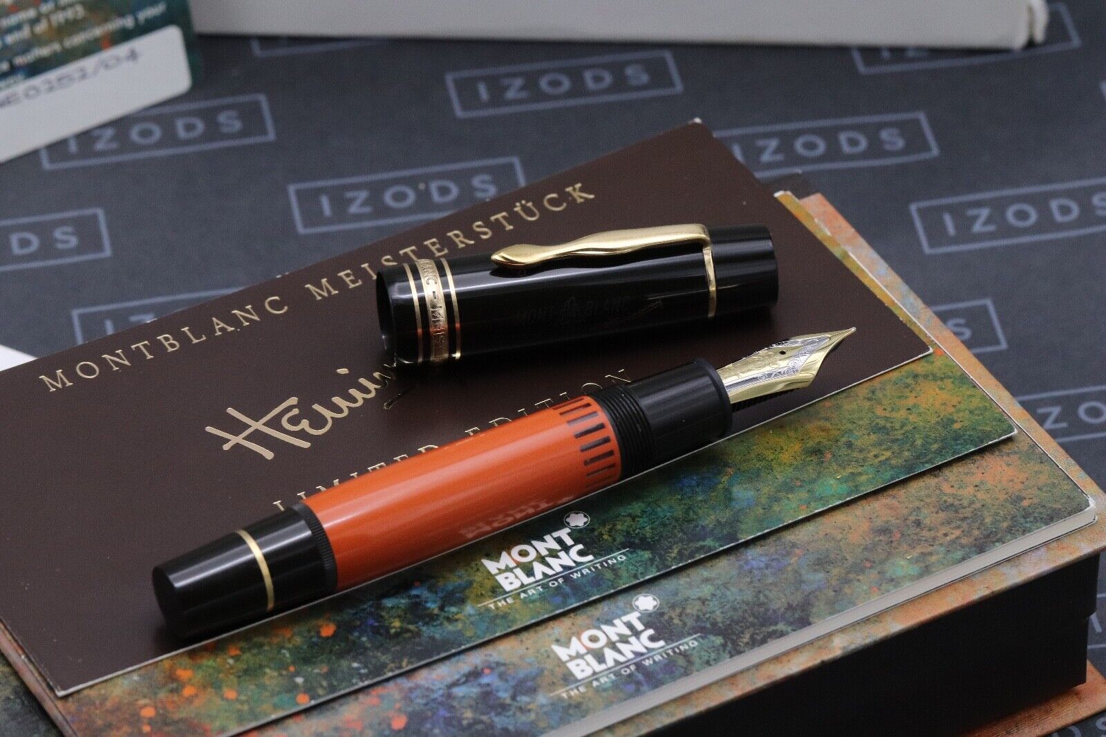 Montblanc Writers Edition Ernest Hemingway Fountain Pen - NEVER INKED - Fine Nib image 1