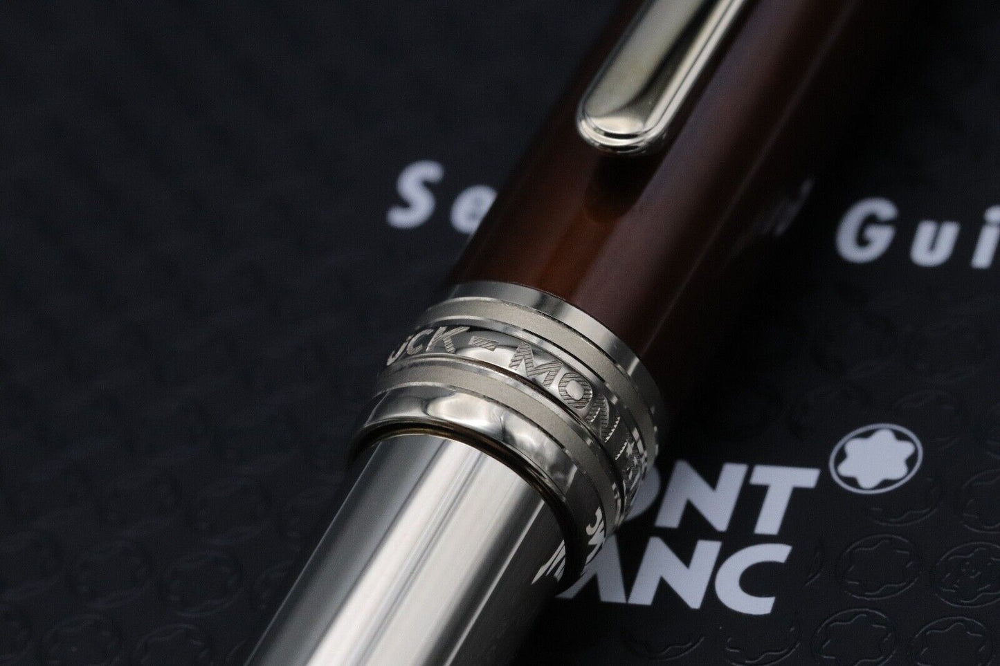 Montblanc Meisterstuck 163 Classique Solitaire Citrine Rollerball Pen image 3
