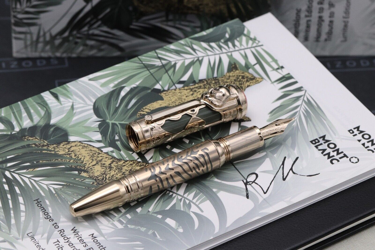 Montblanc Rudyard Kipling 1895 Tribute to ‘IF’ Fountain Pen - UNUSED image 0