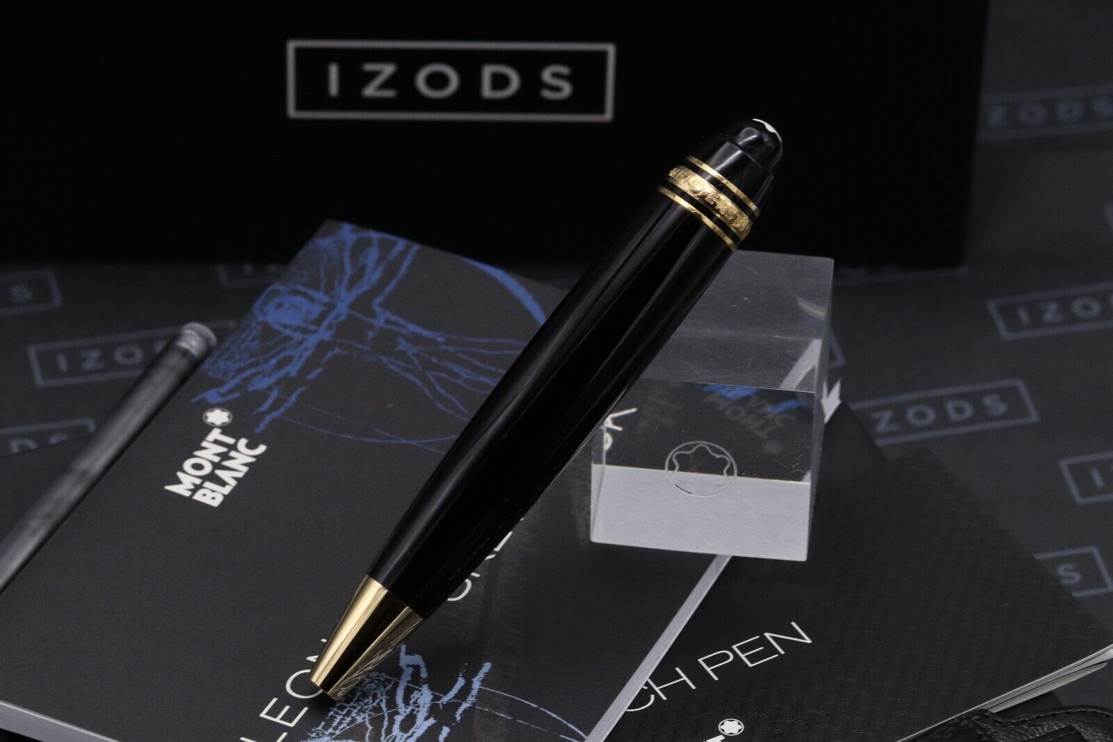 Montblanc Meisterstuck 169 Leonardo Gold Coated Sketch Pen – UNUSED image 1