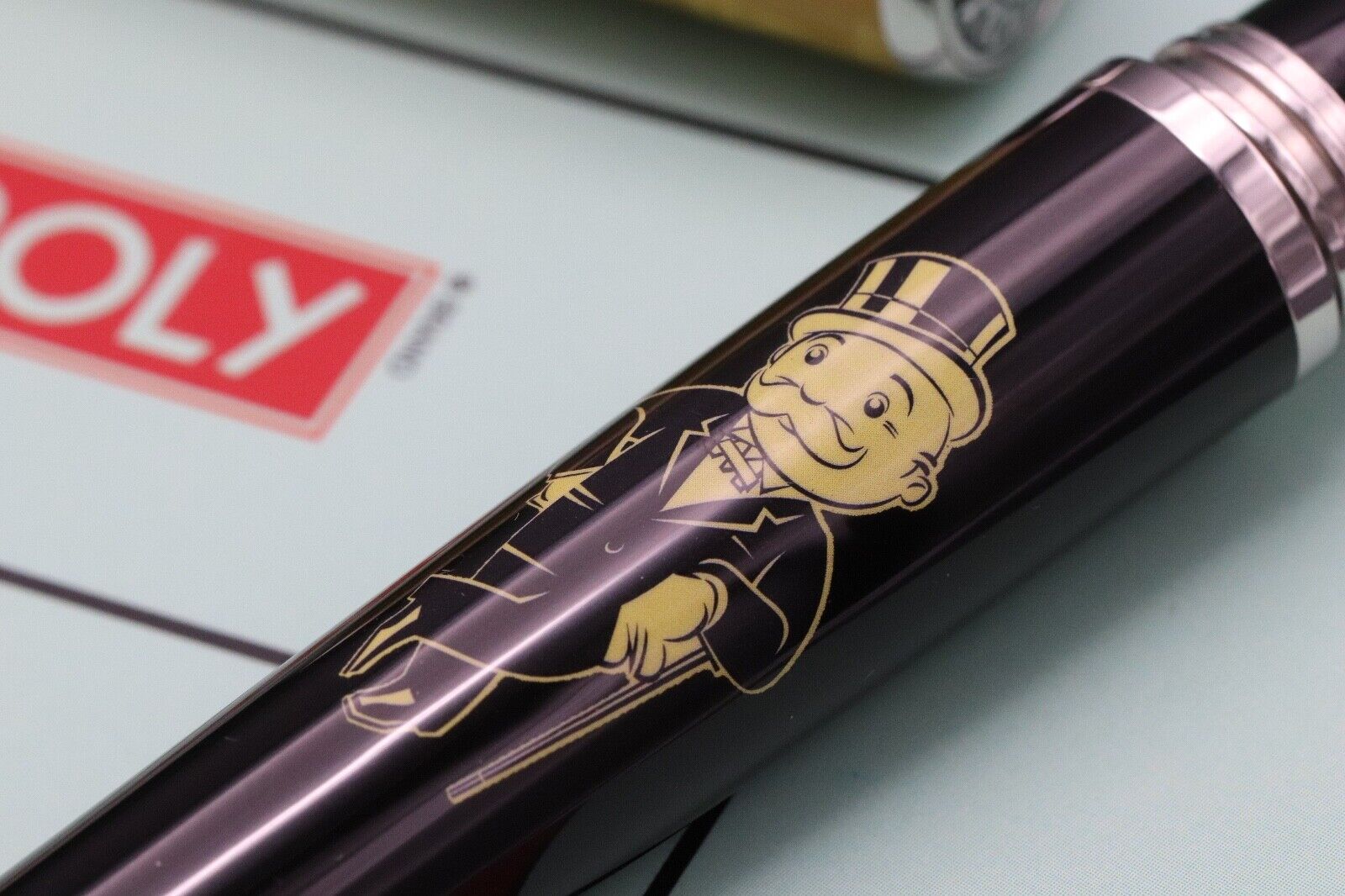 Montegrappa Monopoly Players Collection Tycoon Fountain Pen image 4