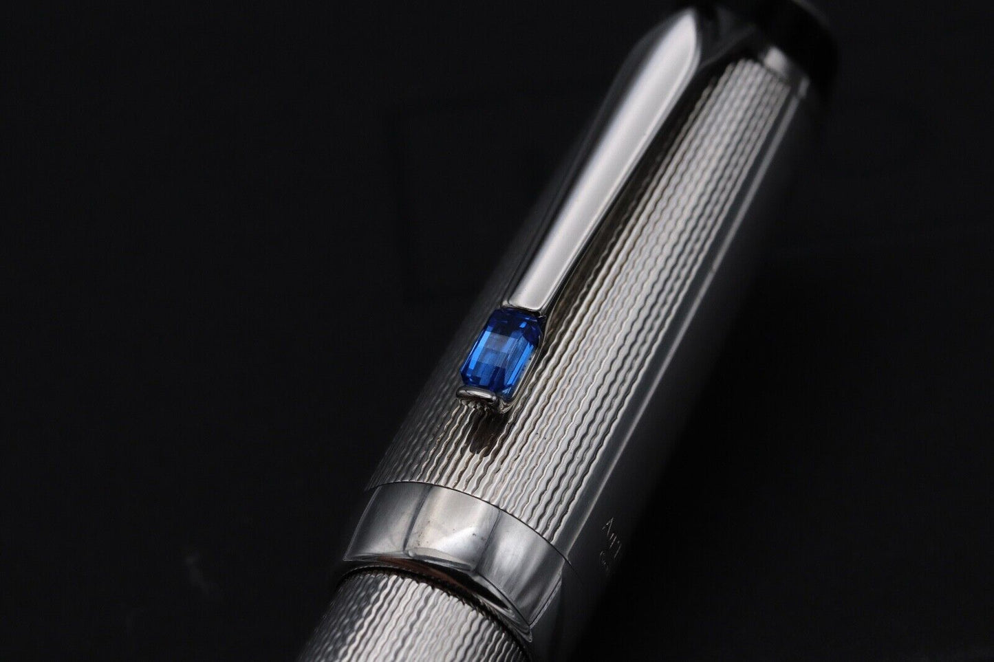 Montblanc Boheme Silver Bleu AG925 Rollerball Pen image 3