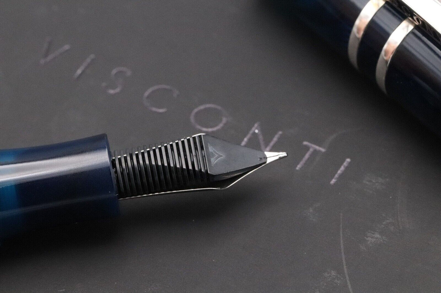 Visconti Homo Sapiens Crystal Swirl LE Fountain Pen – 23k Extra Fine image 3