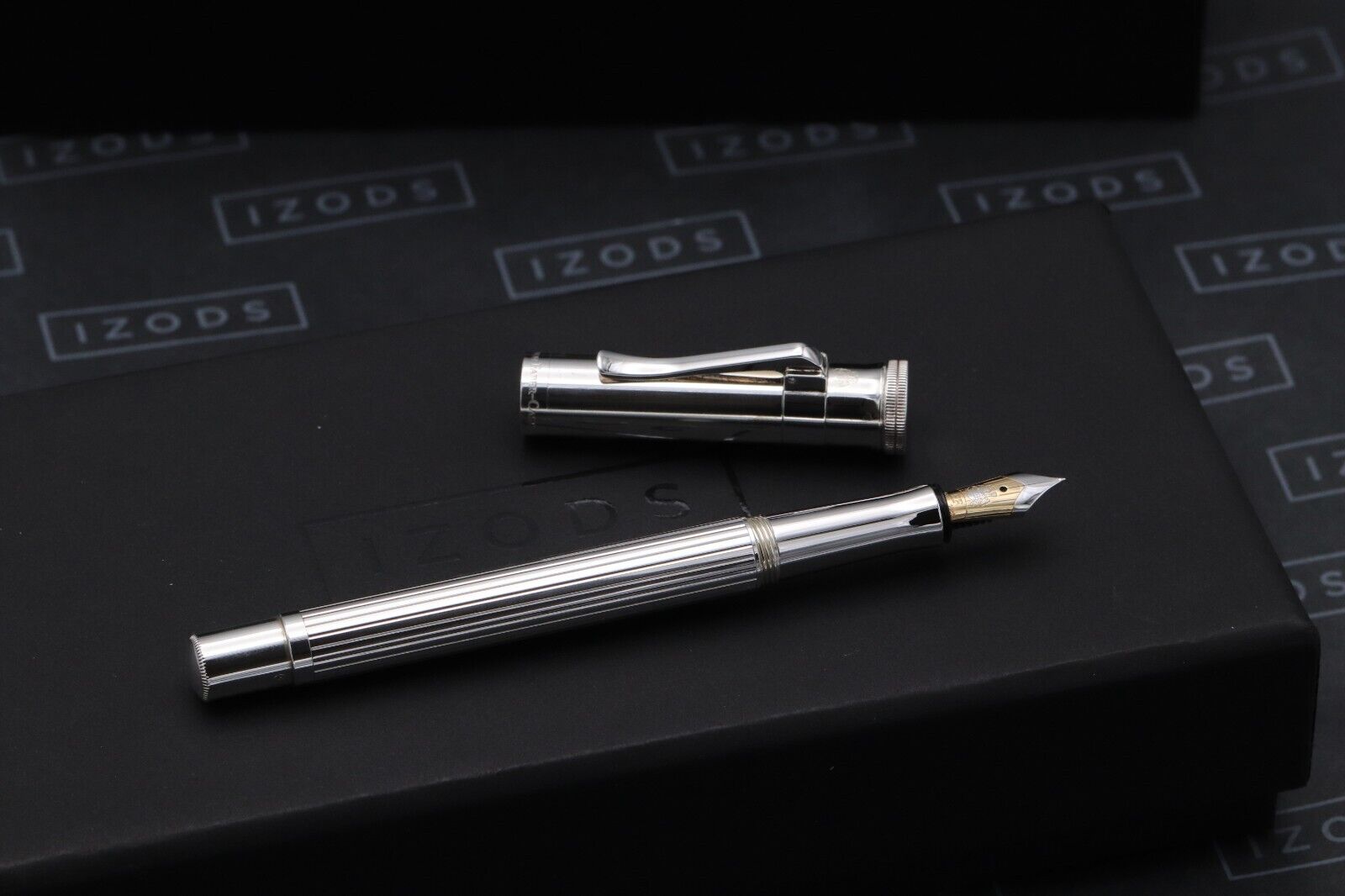 Graf von Faber-Castell Classic Sterling Silver Fountain Pen - EF - NEVER INKED image 1