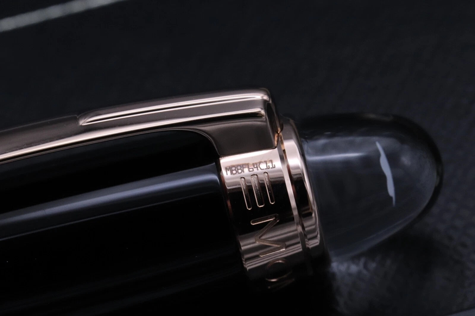 Montblanc Starwalker Red Gold Resin Rollerball / Fineliner Pen - UNUSED image 3