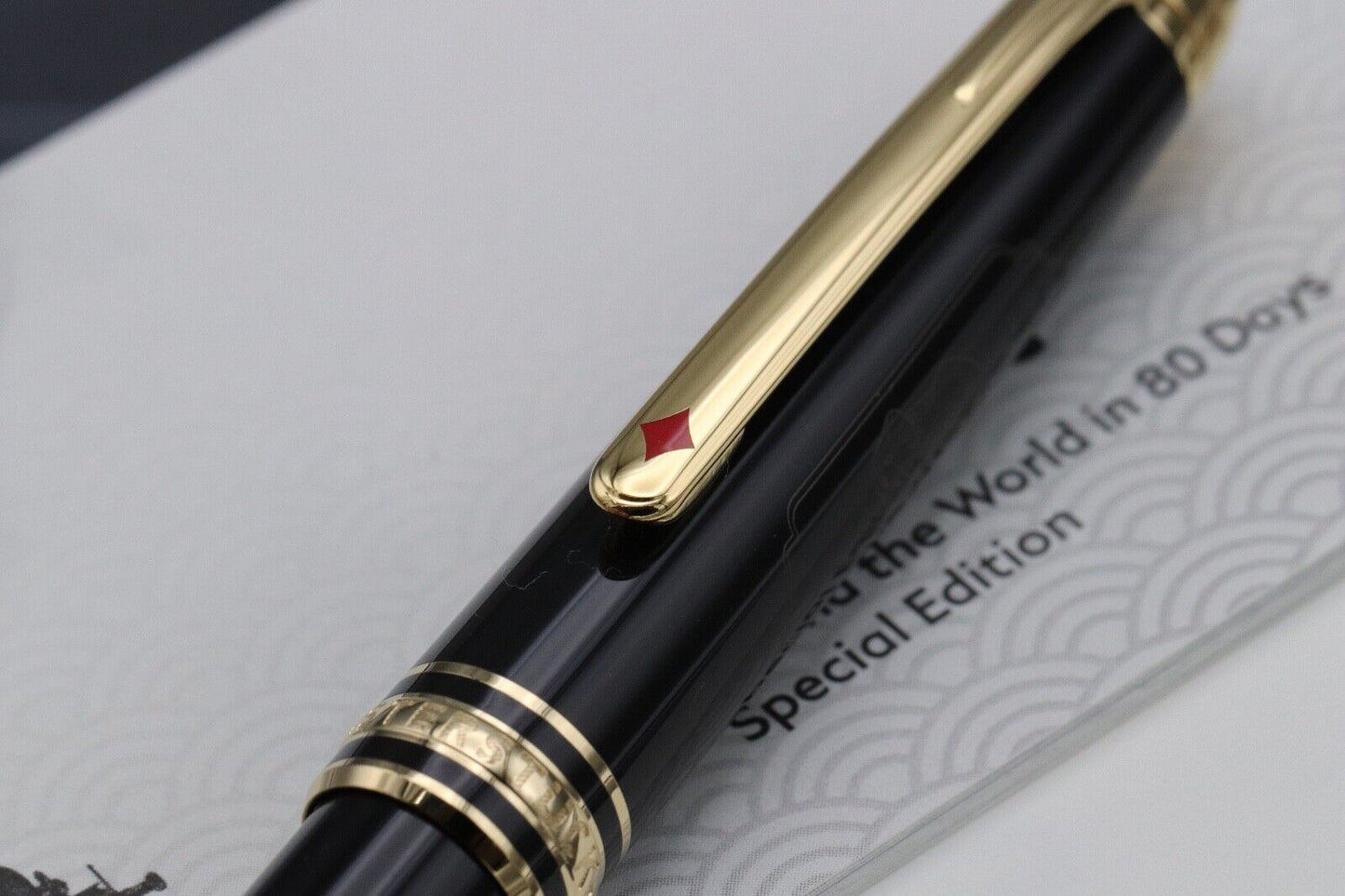 Montblanc Meisterstuck Classique Around The World in 80 Days Ballpoint Pen UNUSED image 2
