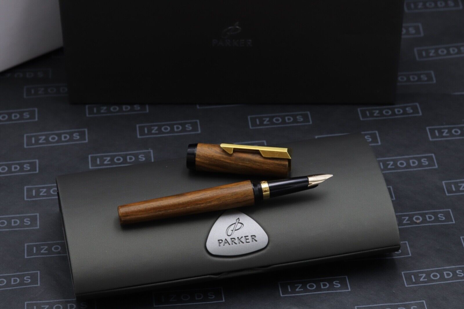 Parker WoodPen Guaiac Wood Fountain Pen - OB Nib image 0