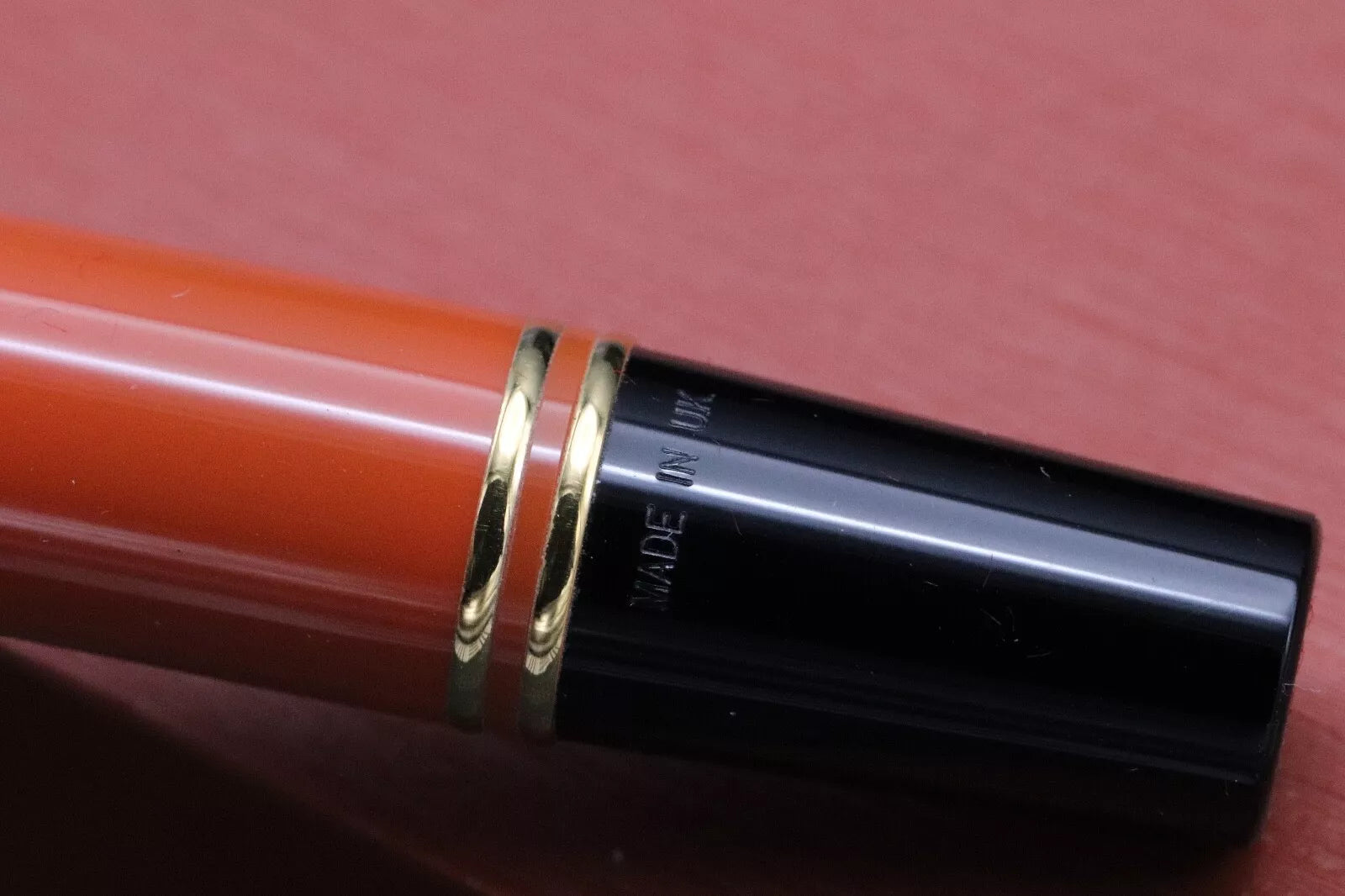 Parker Duofold International Orange Fountain Pen - Michael Masuyama IF Nib image 6