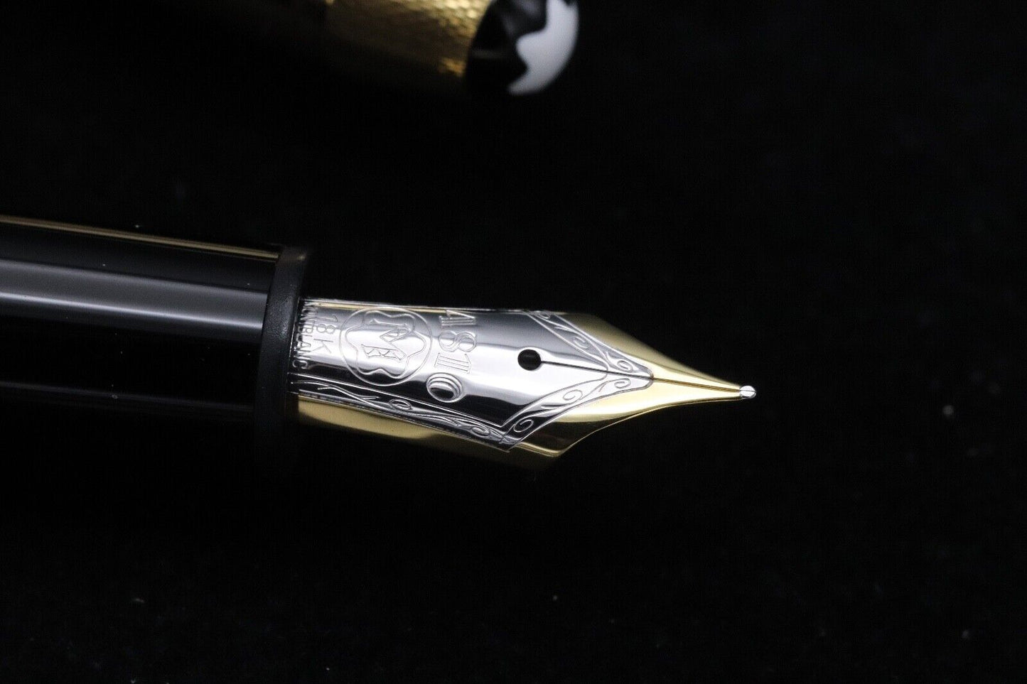 Montblanc Meisterstuck LeGrand Barley Gold-Plated Fountain Pen - 1991-92 UNUSED image 2
