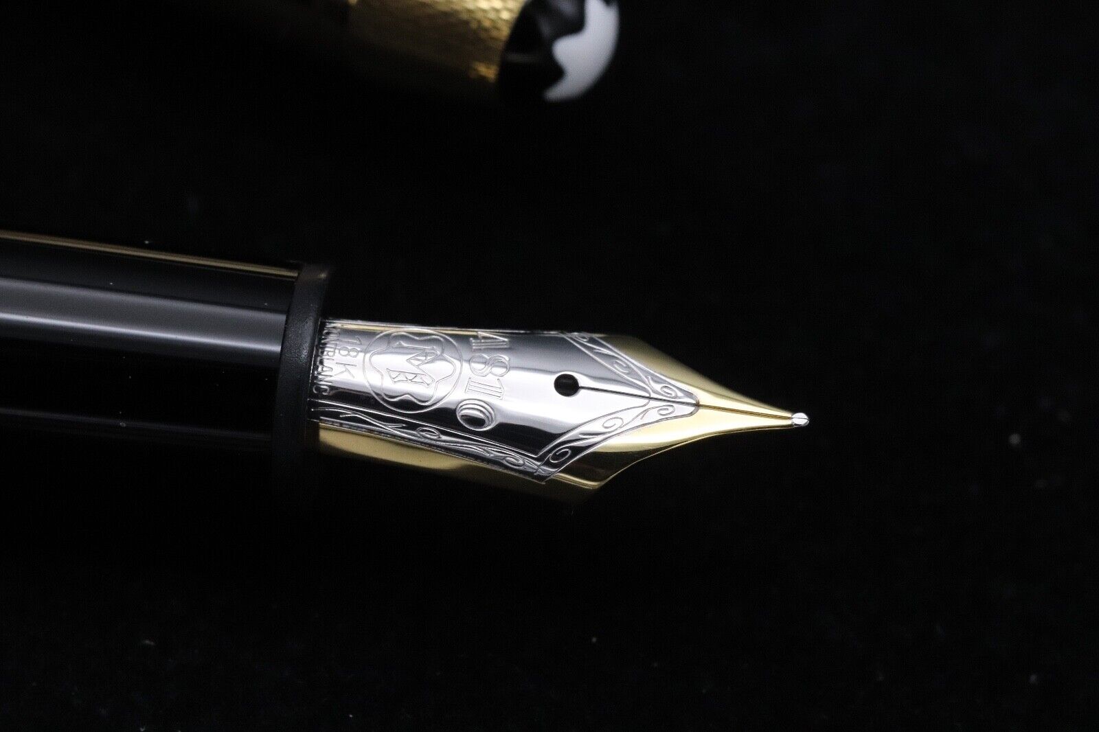 Montblanc Meisterstuck LeGrand Barley Gold-Plated Fountain Pen - 1991-92 UNUSED image 2