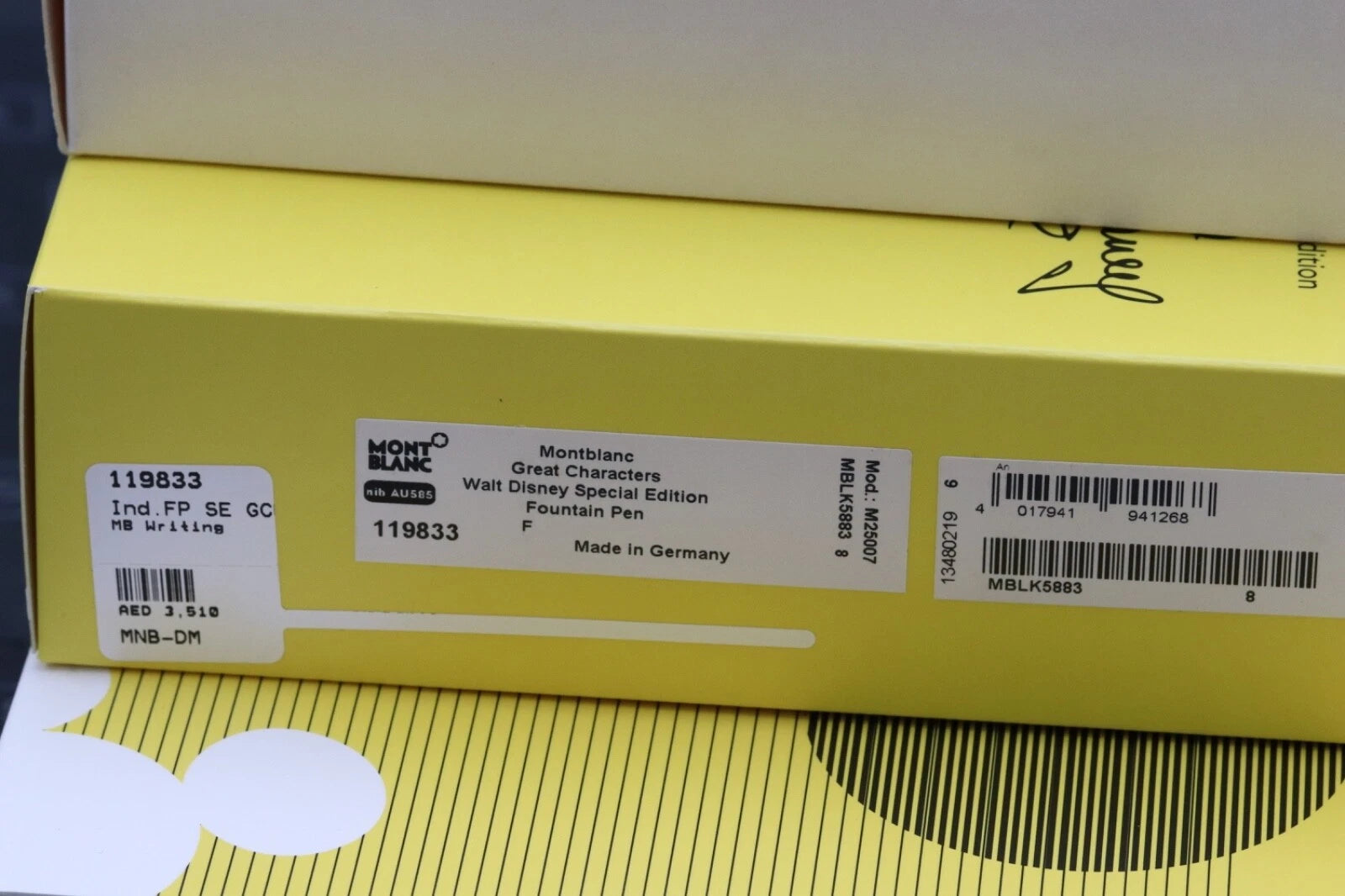 Montblanc Great Characters Walt Disney Special Edition Fountain Pen - INKED ONCE image 4