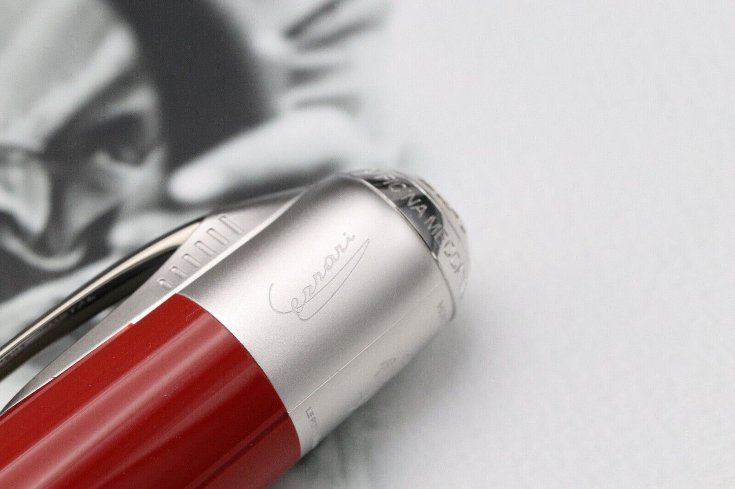 Montblanc Great Characters Enzo Ferrari Special Edition Fountain Pen - Fine Nib image 5