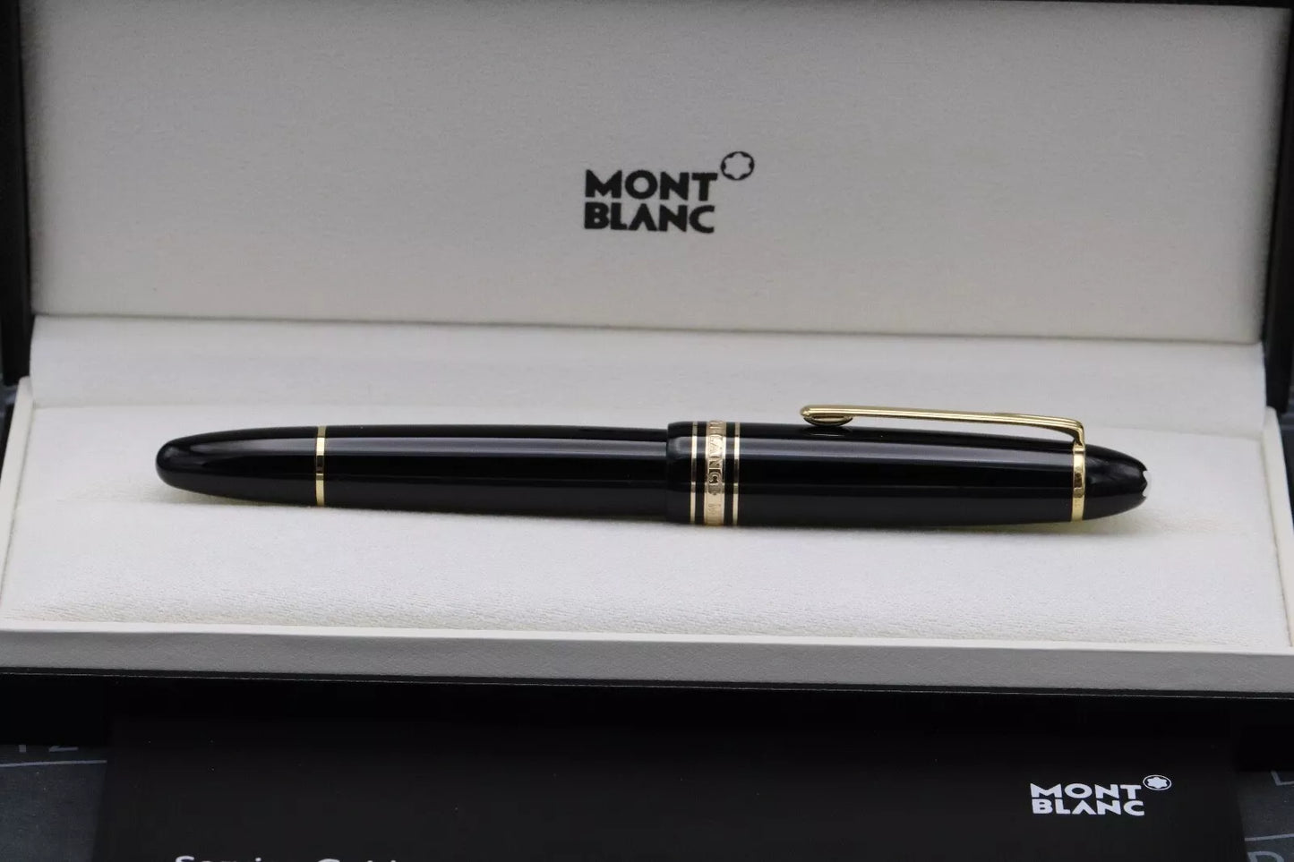 Montblanc Meisterstuck 146 LeGrand Gold-Coated Fountain Pen - Serviced by MB Oct 2024 image 7