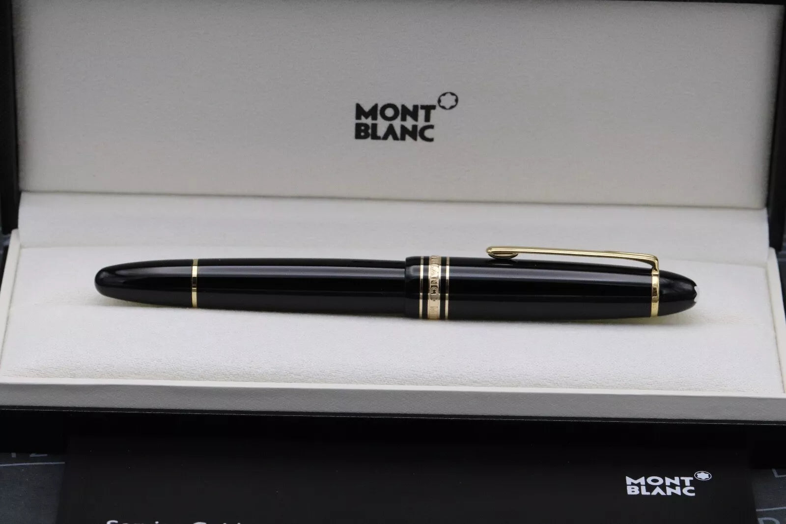 Montblanc Meisterstuck 146 LeGrand Gold-Coated Fountain Pen - Serviced by MB Oct 2024 image 7