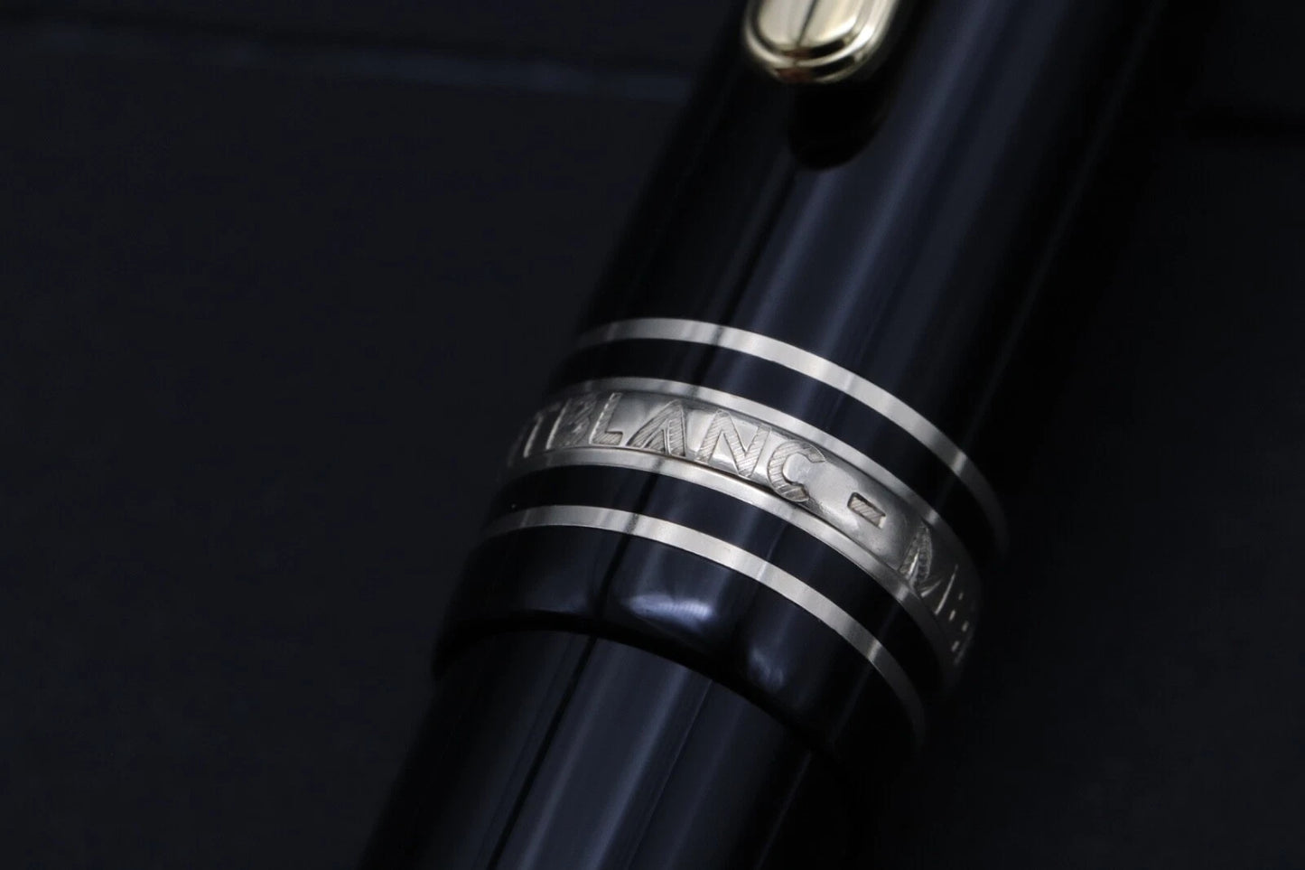 Montblanc Meisterstuck 145 Classique Gold Coated Fountain Pen image 3