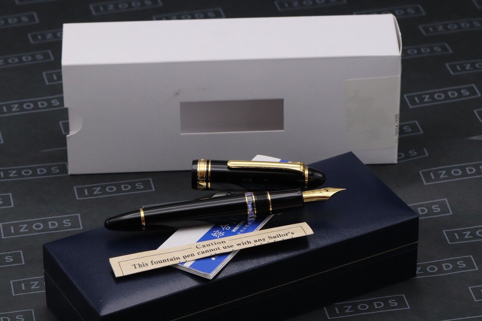 Sailor 1911 Realo GT Black Fountain Pen - UNUSED - Medium Fine (MF) Nib image 0