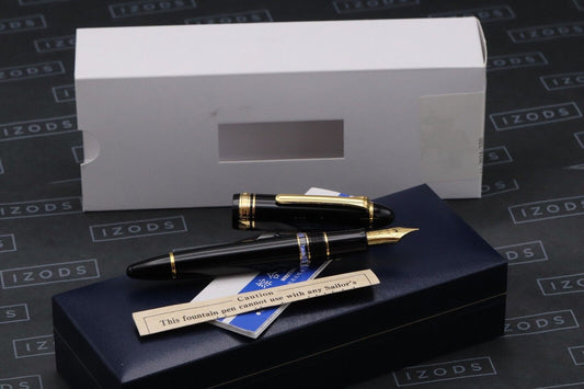 Sailor 1911 Realo GT Black Fountain Pen - UNUSED - Medium Fine (MF) Nib image 0